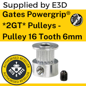 Essentials: Gates Powergrip® *2GT* Pulleys - Pulley 16 Tooth 6mm