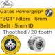 Gates Powergrip® *2GT* Idlers - 6mm Belt - 5mm ID