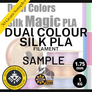 Samples: Sample - Gsun Dual-Colour Silk PLA Filament