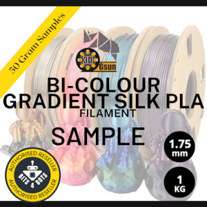 Samples: Sample - Gsun Bi-Colour Gradient Silk PLA Filament