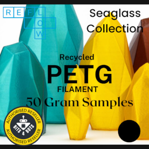 Samples: Sample - Reflow Recycled PETG - Seaglass Collection