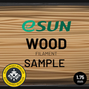 Samples: Sample - eSun Wood 1.75mm Filament