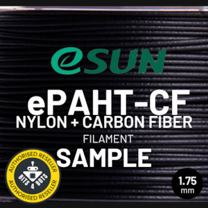 Samples: Sample - eSun ePAHT-CF (Nylon + Carbon Fiber) 1.75mm Filament