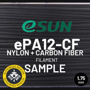 Sample - eSun ePA12-CF (Nylon + Carbon Fiber) 1.75mm Filament