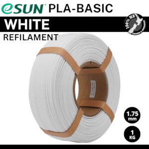 eSun PLA Basic Refilament (eSpool+ and Bambu Lab Reusable Spool compatible)