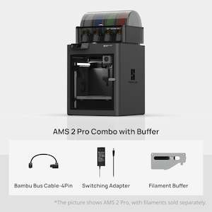 Bambu Lab P1S Combo 3D Printer (AMS 2 Pro Included)