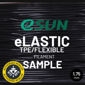 Sample - eSun eLASTIC (TPE/FLexible) 1.75mm Filament