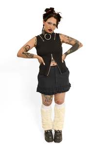 B R B: Unzip Me Tank Top