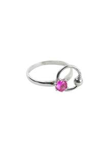 Kick In The Eye: Hollywood ring- hot pink