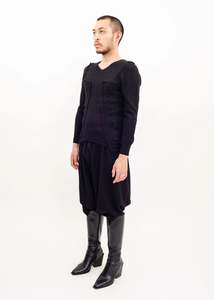 Comme Des Garcons: “Upside down” wool/ silk jumper