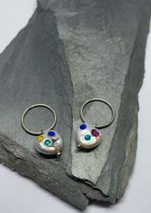 Tutti Frutti Love Keshi Pearl Earrings