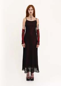 Rose screen printed gloves/ arm warmers