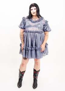 Jojo The Label: Ruffled babydoll dress