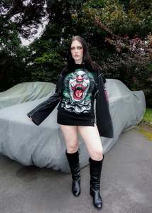 Remake/ reconstructed clown t-shirt