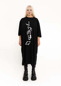 Masc Menswear: Space & Time oversized t-shirt dress
