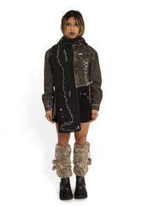 L H M: Cyanotype Scarf