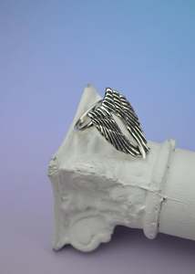 M V H Jewellery: Euphoric angel wing ring