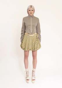 Panelled Moto Jacket