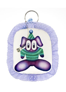 Iso: Airbrushed plushie key ring #3