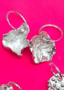 Flora Bird: Petal sleeper earrings