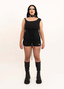 Corseted Braided Tank Top