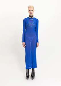 Run, Baby, Run! Dress- Cobalt blue