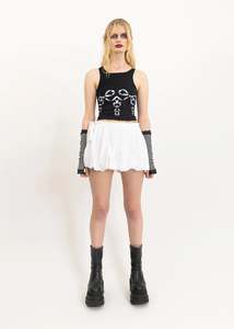 Sarah Garfield: Striped Fingerless Gloves