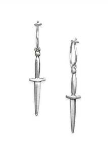 Screaming Jewellery: Mini dagger earrings