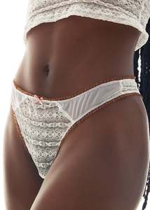Lingerie Swimwear: Grace lace thong