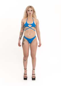 OG Starkini set- electric blue