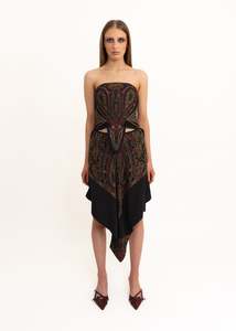 Odyssey Bustier Scarf Dress