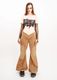 Ultra Flared Pants- Light Brown Cord