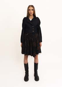 Independent Designer Outerwear: Naomi Jacket- Indigo Denim