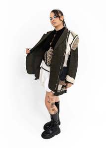 Deconstructed blazer