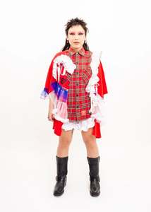 Remake: Remake ruffled clown shirt