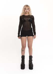 Swarovski crystal mesh top *Archive*