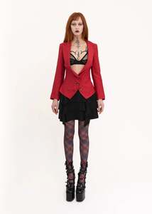 Vivienne Westwood 1: Cinched button front jacket