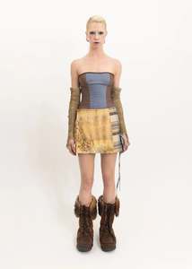 Laurence Sabrine: Mash Mini Skirt- size 1 (6-8)