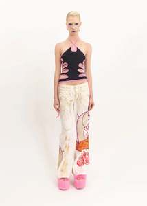 Strap On Top- Pink/ black