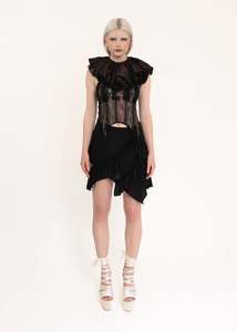 Charlie Cryer: Hand-sewn Silk Ruff #2