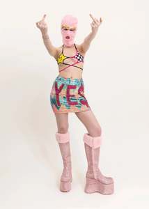 Mash up starkini top