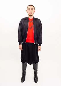 Hot Girl Holiday Edit: Silk pleated bomber jacket