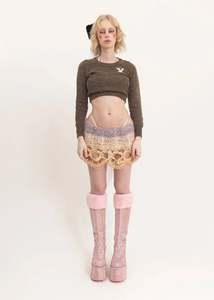 February Drop: Playboy bunny intarsia knit jumper