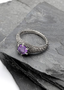 Forest Nymph Ring- Amethyst
