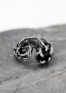Midnight Wave Ring