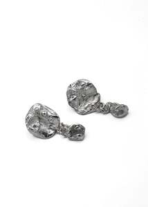 Jewellery: White Sepal Earrings