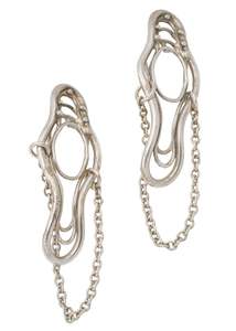 Jewellery: Rise From Chaos Earrings- sterling silver