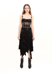 "Love' lace boned bustier/ corset