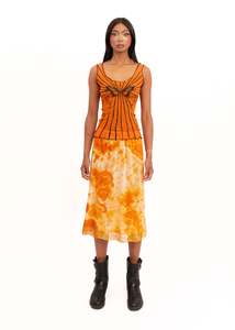 Butterfly Tank Top- Orange