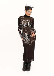 Roisin Dubh: Hail Mary mesh midi dress